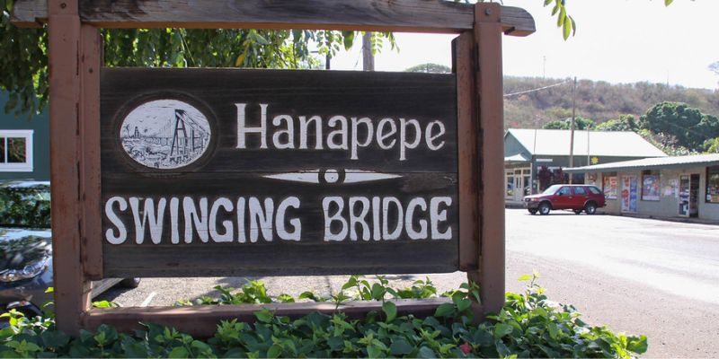 Hanapepe Swinging Bridge